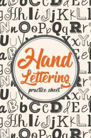 Cover of Hand Lettering Practice Sheet