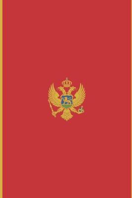 Book cover for Montenegro Travel Journal - Montenegro Flag Notebook - Montenegrin Flag Book