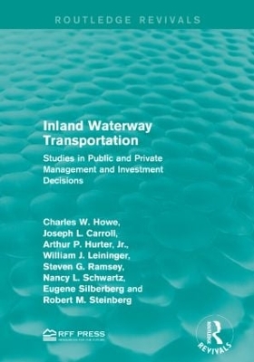 Cover of Inland Waterway Transportation