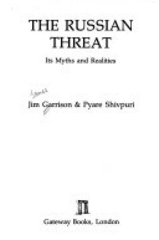 Cover of The Russian Threat
