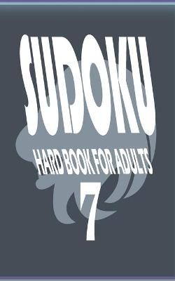 Book cover for sudoku hard book for adults 7