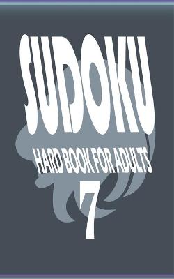 Cover of sudoku hard book for adults 7