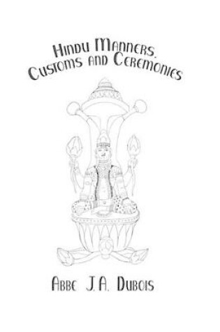 Cover of Hindu Manners, Customs & Ceremon