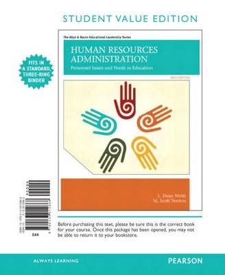 Book cover for Human Resources Administration