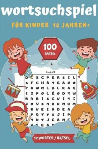Cover of Wortsuchspiel für kinder 12 Jahren+