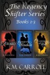 Book cover for The Regency Shifter Series books 1-3