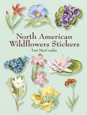 Book cover for North American Wildflowers Stickers