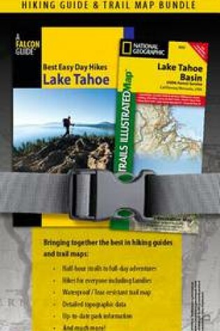 Cover of Best Easy Day Hiking Guide and Trail Map Bundle: Lake Tahoe