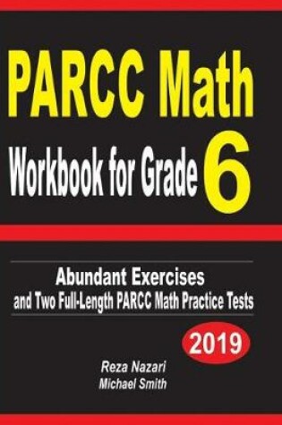 Cover of PARCC Math Workbook for Grade 6