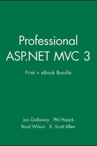 Cover of Professional ASP.Net MVC 3 Print + eBook Bundle