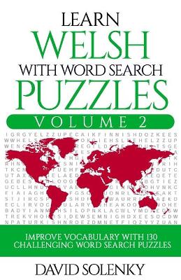 Book cover for Learn Welsh with Word Search Puzzles Volume 2