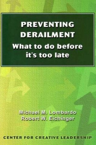 Cover of Preventing Derailment: What to Do Before It's Too Late