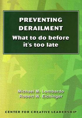 Book cover for Preventing Derailment: What to Do Before It's Too Late