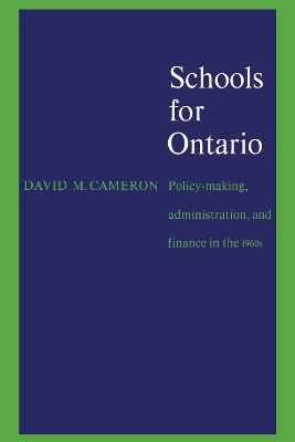 Book cover for Schools for Ontario