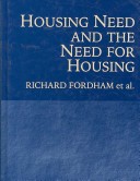 Book cover for Housing Need and the Need for Housing