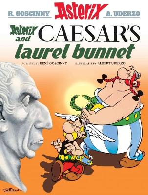 Book cover for Asterix and Caesar's Laurel Bunnet