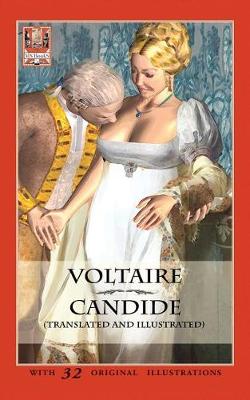 Book cover for Candide (Translated and Illustrated)