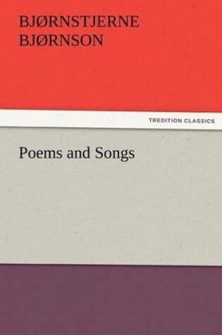 Cover of Poems and Songs