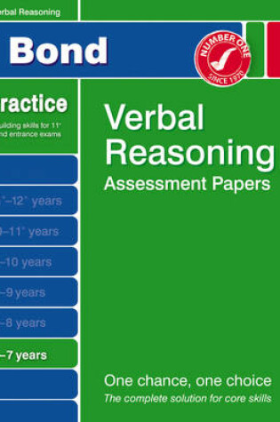 Cover of Bond Starter Papers in Verbal Reasoning 6-7 Years