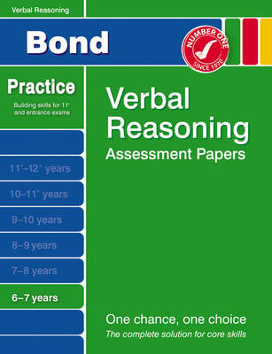Book cover for Bond Starter Papers in Verbal Reasoning 6-7 Years