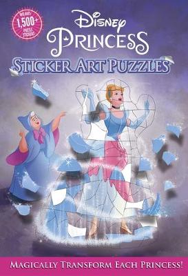 Book cover for Disney Princess Sticker Art Puzzles