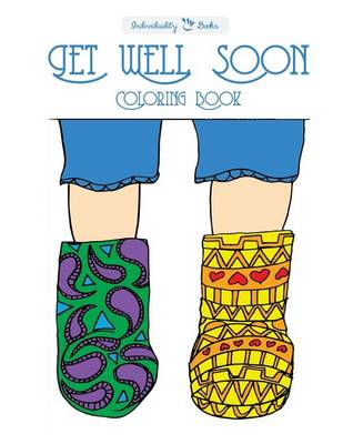 Book cover for Get Well Soon Coloring Book