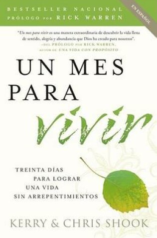 Cover of Un Mes Para Vivir