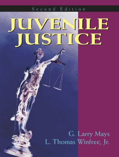 Book cover for Juvenile Justice