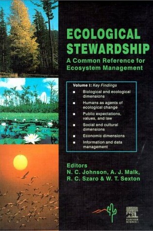 Cover of Ecological Stewardship: A Common Reference for Ecosystem Management