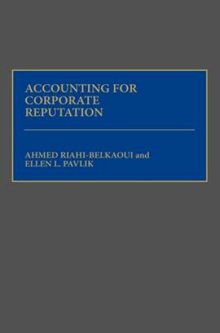 Cover of Accounting for Corporate Reputation