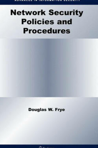 Cover of Network Security Policies and Procedures