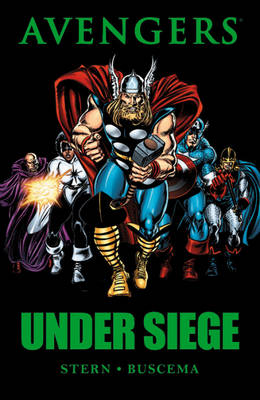 Book cover for Avengers: Under Siege