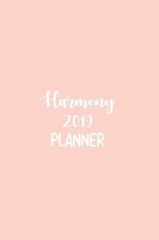 Cover of Harmony 2019 Planner