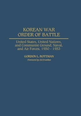 Book cover for Korean War Order of Battle