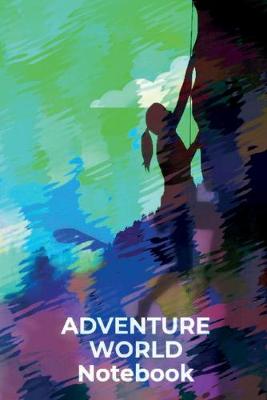 Book cover for Adventure World Notebook