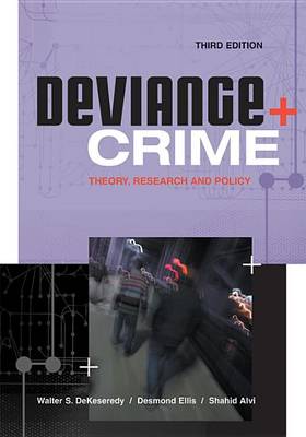 Book cover for Deviance and Crime