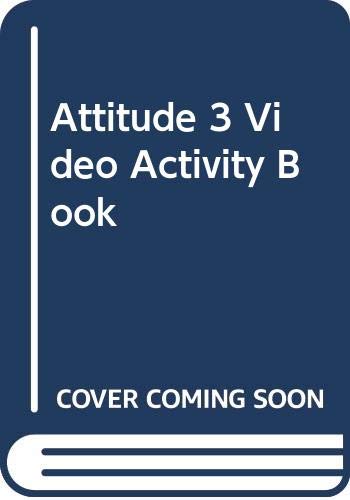 Book cover for Attitude 3 Video Activity Book