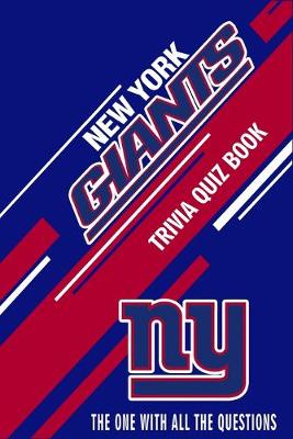 Book cover for New York Giants Trivia Quiz Book