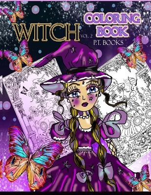 Book cover for Witch Coloring Book