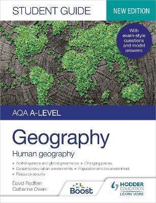 Book cover for AQA A-level Geography Student Guide 2: Human Geography
