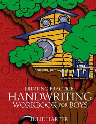 Book cover for Printing Practice Handwriting Workbook for Boys