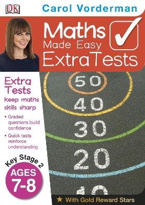 Book cover for Maths Made Easy Extra Tests Ages 7-8 Key Stage 2