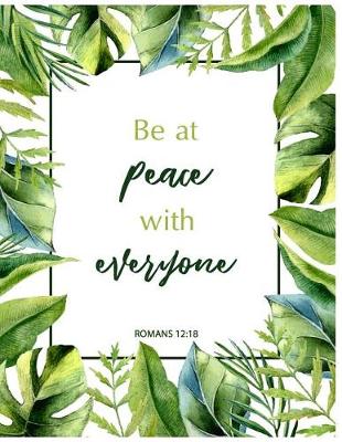 Book cover for Be At Peace At Everyone