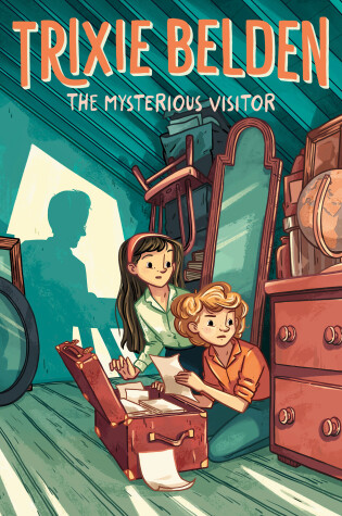 Cover of The Mysterious Visitor: Trixie Belden