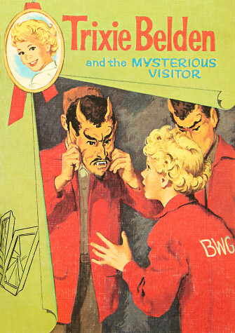 Cover of The Mysterious Visitor: Trixie Belden