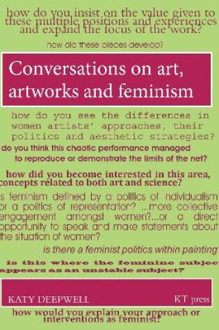 Cover of Conversations on art, artworks and feminism