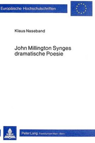 Cover of John Millington Synges Dramatische Poesie