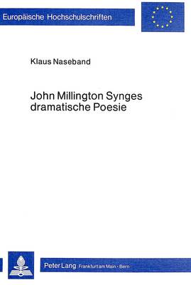 Cover of John Millington Synges Dramatische Poesie