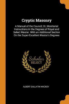 Book cover for Cryptic Masonry