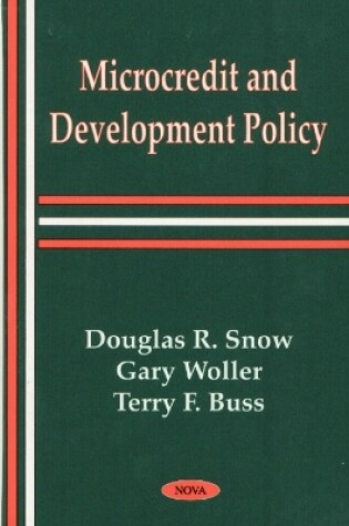 Cover of Microcredit & Development Policy